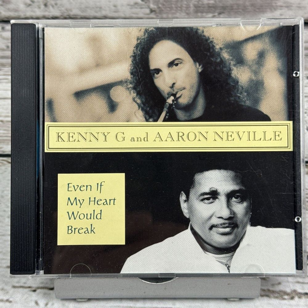 Kenny G With Aaron Neville – Even If My Heart Would Break [CD Maxi Single‎ 1994]
